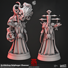 Archbishop Belphegor Cleanser 3D-printed model