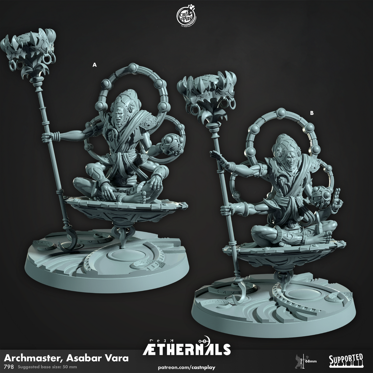 Archmaster Asabar Vara - The Printable Dragon