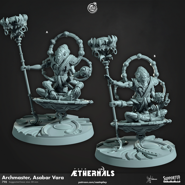 Archmaster Asabar Vara 3D-printed model