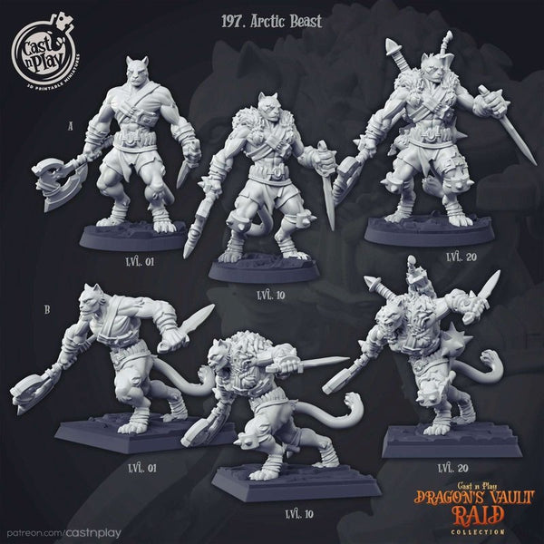 Arctic Beast 3D-printed model