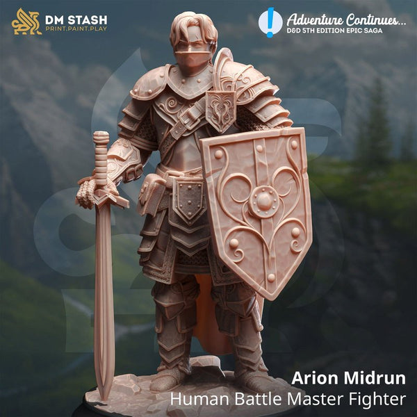 Arion Midrun 3D-printed model
