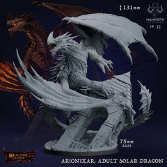 Arionixar, Adult Solar Dragon - The Printable Dragon