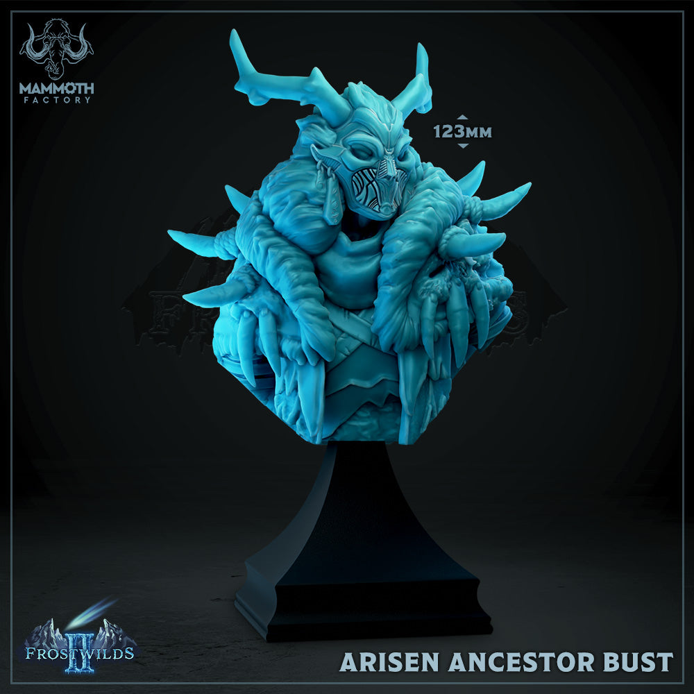 Arisen Ancestor Bust 3D-printed model
