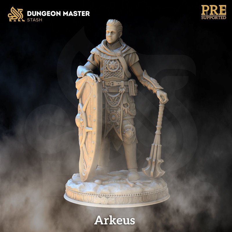 Arkeus 3D-printed model