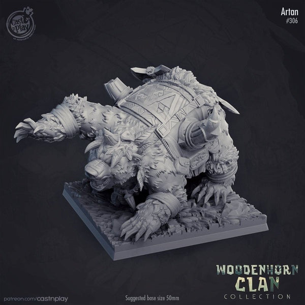 Artan 3D-printed model