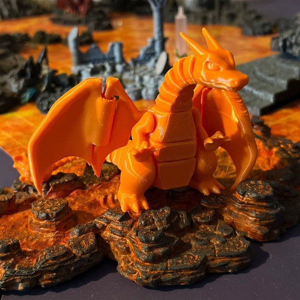 Articulated Pokemon 3D-printed model
