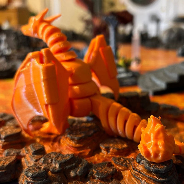 Articulated Pokemon 3D-printed model