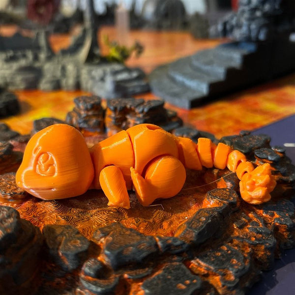 Articulated Pokemon 3D-printed model