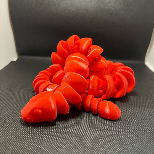 Articulated Snake 3D-printed model