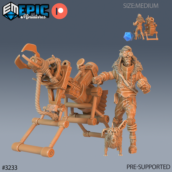 Artificer Flynn 3D-printed model