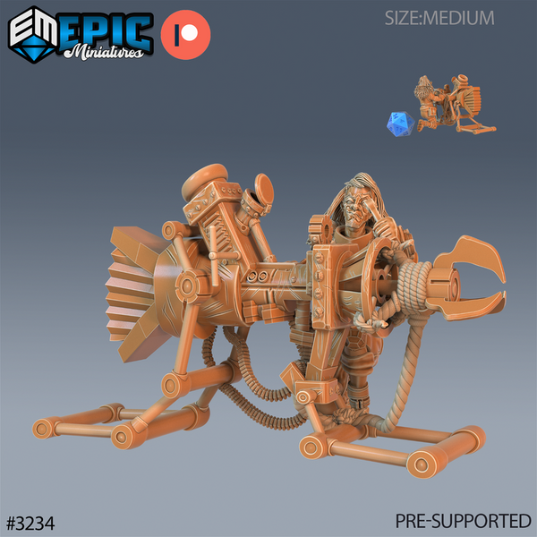 Artificer Flynn 3D-printed model