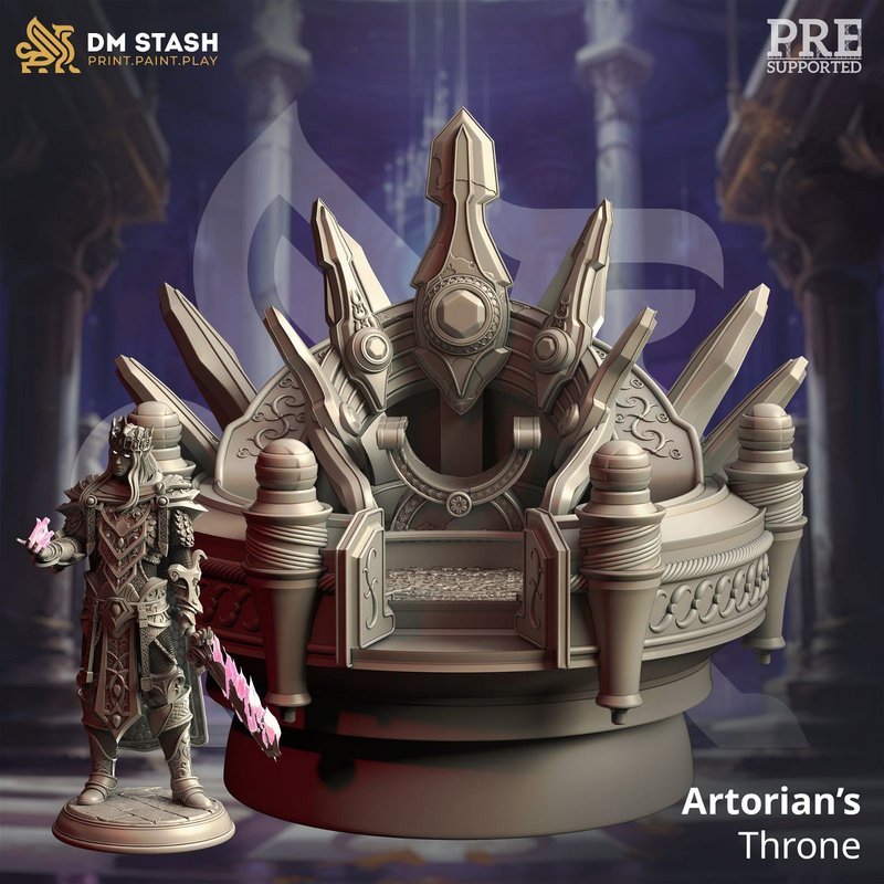Artorian Nirloom - Divine Ruler of Leacianus 3D-printed model