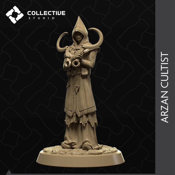 Arzan Cultist 3D-printed model