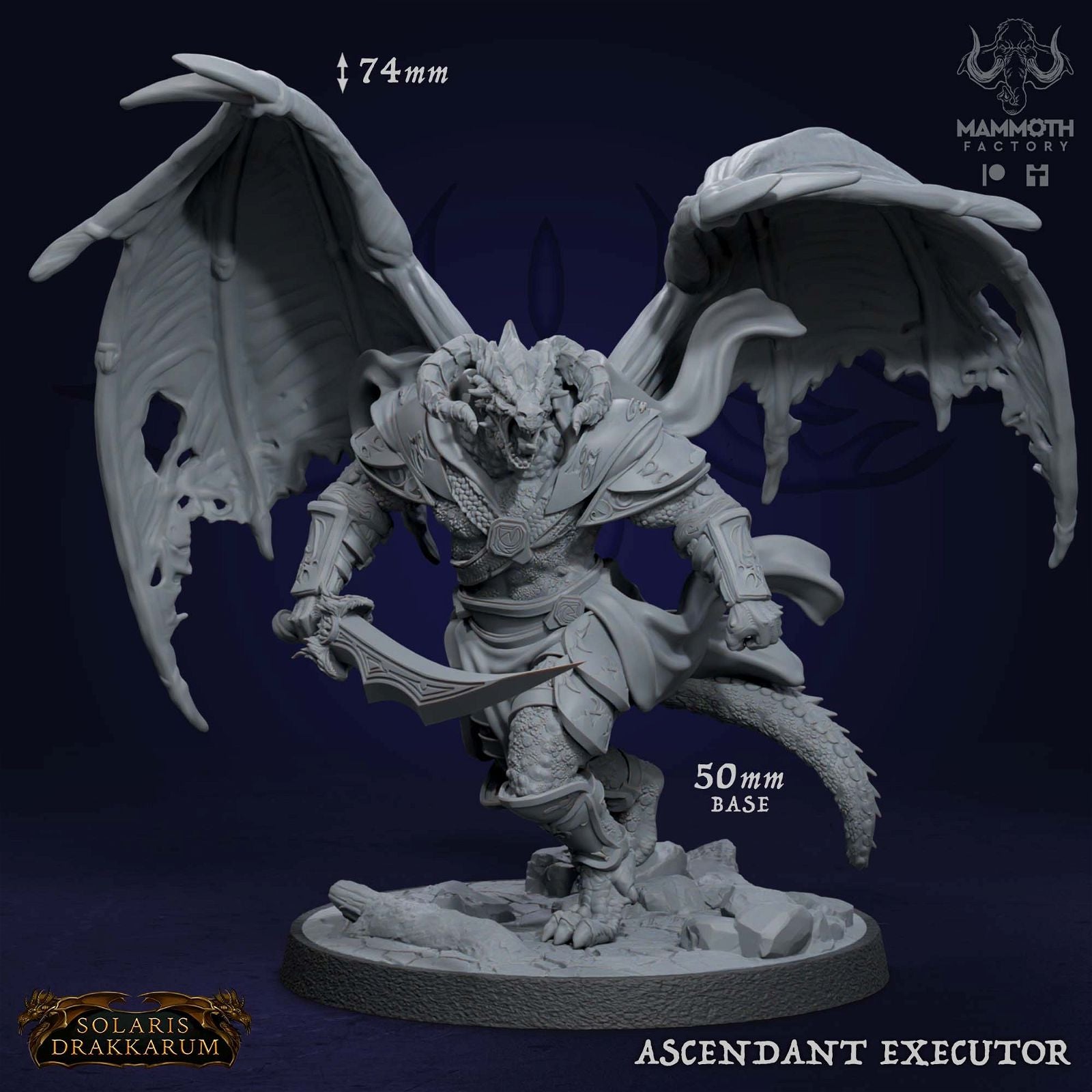 Ascendant Executor - The Printable Dragon