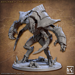 Ashurak The Avid Zeek King 3D-printed model