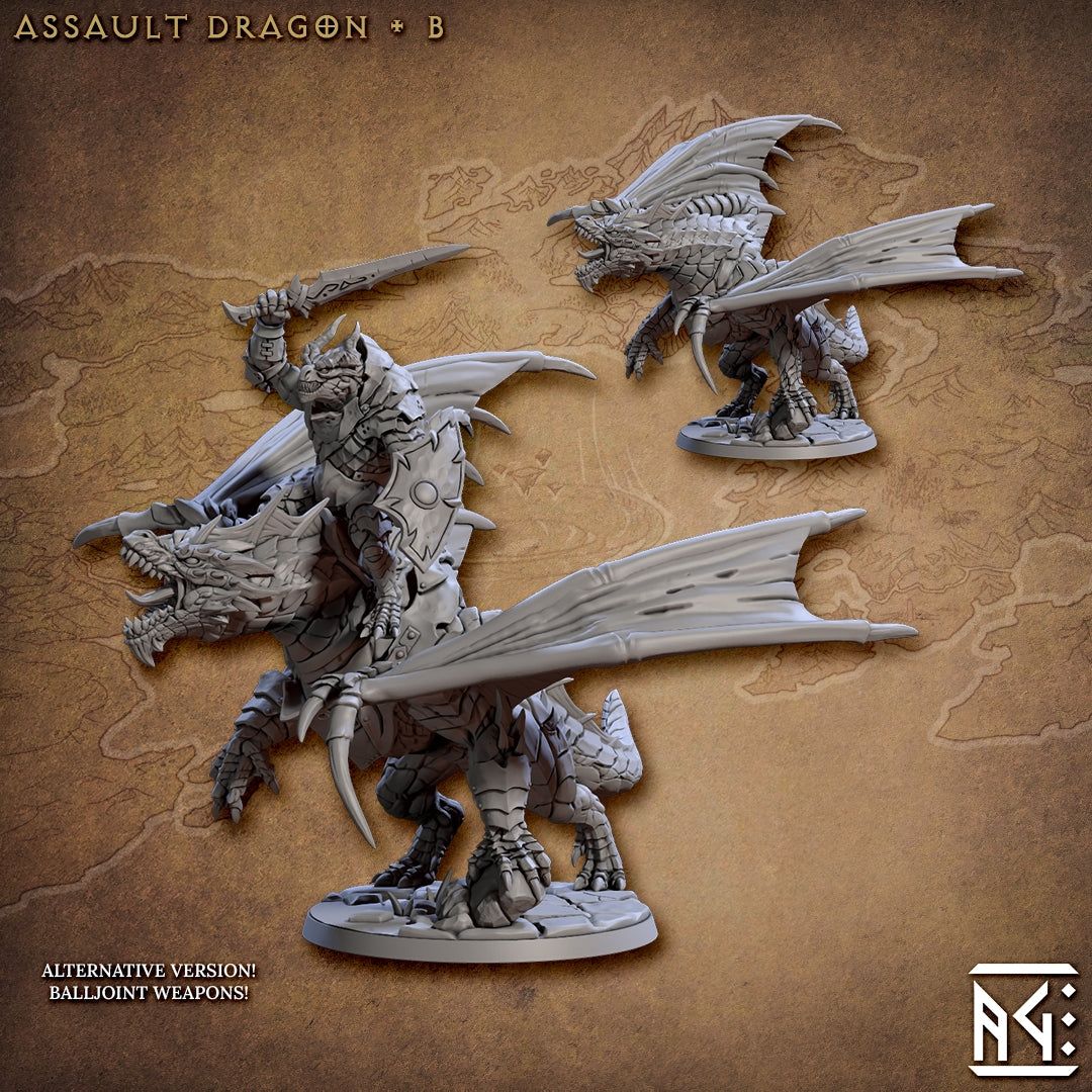 Assault Dragon - The Printable Dragon