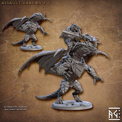 Assault Dragon - The Printable Dragon