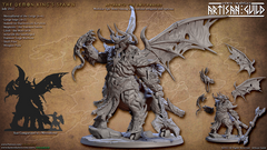 Astaroth the Soulforged 3D-printed model