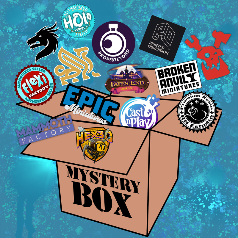 August Mystery Box 3D-printed model