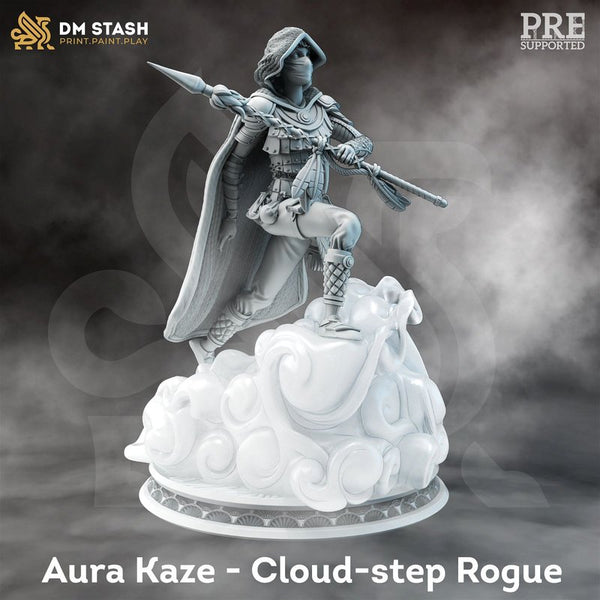 Aura Kaze 3D-printed model