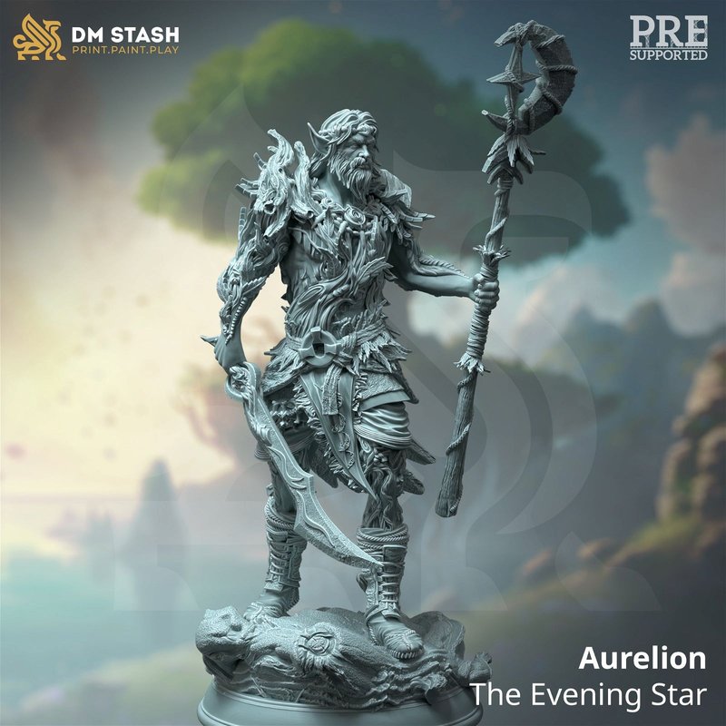 Aurelion - The Evening Star 3D-printed model