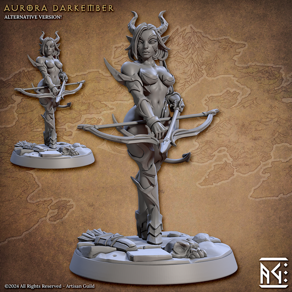 Aurora Darkember 3D-printed model