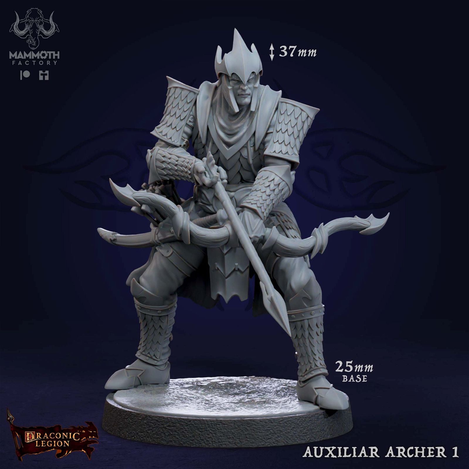 Auxilar Archer - The Printable Dragon