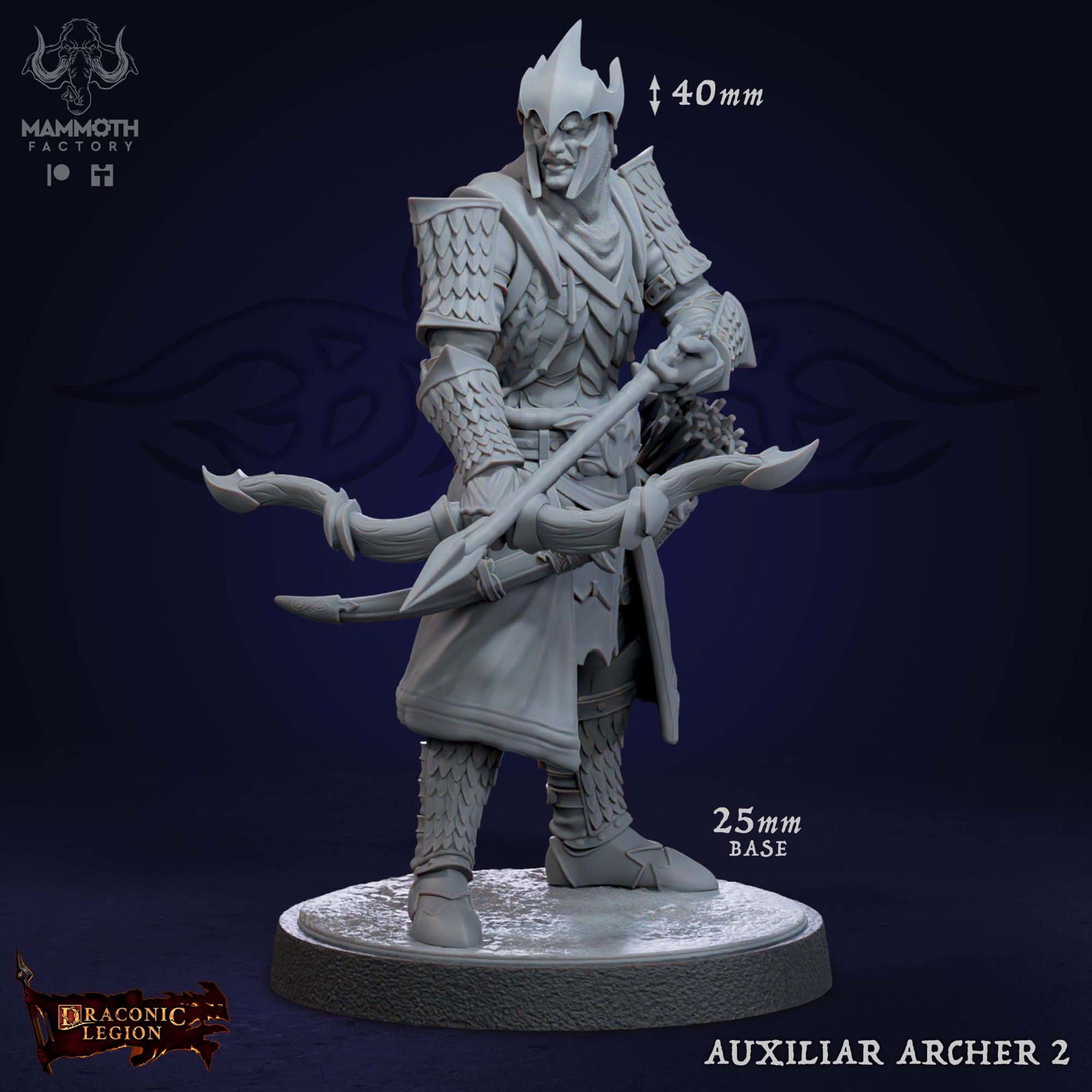 Auxilar Archer - The Printable Dragon