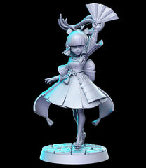 Ayaka 3D-printed model