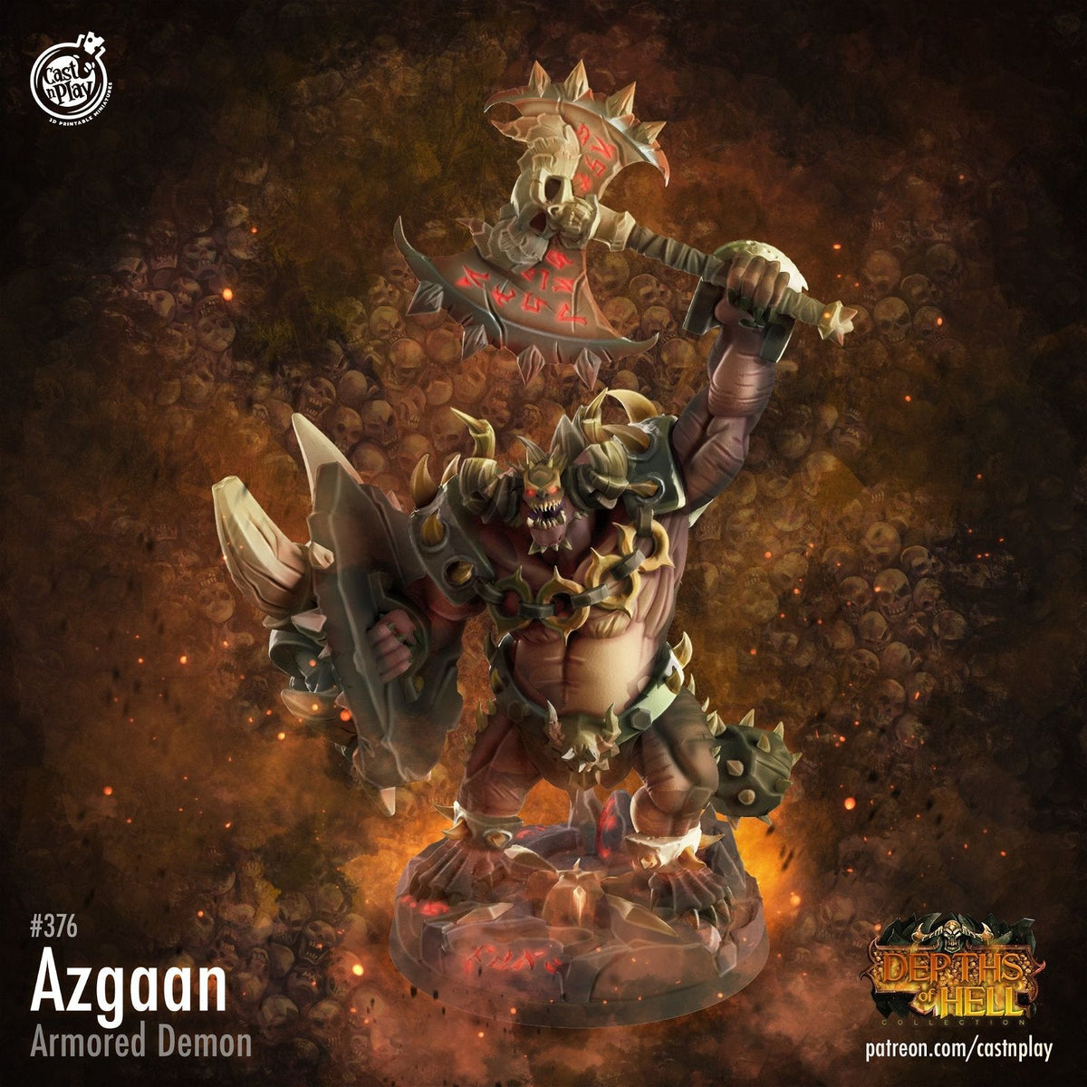 Azgaan - The Printable Dragon
