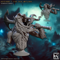 Aegiros The Sea Jotunn Bust