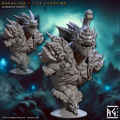 Makakuna Tide Champion Bust