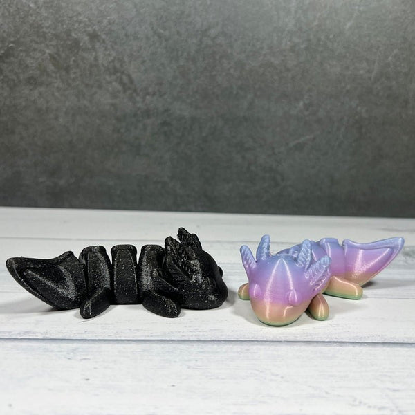 Baby Axolotl 3D-printed model