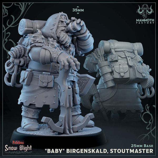 The Seven Stoutmasters 3D-printed model