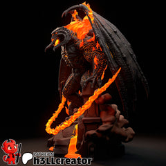 Balrog Bust 3D-printed model
