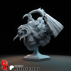 Balrog Bust 3D-printed model