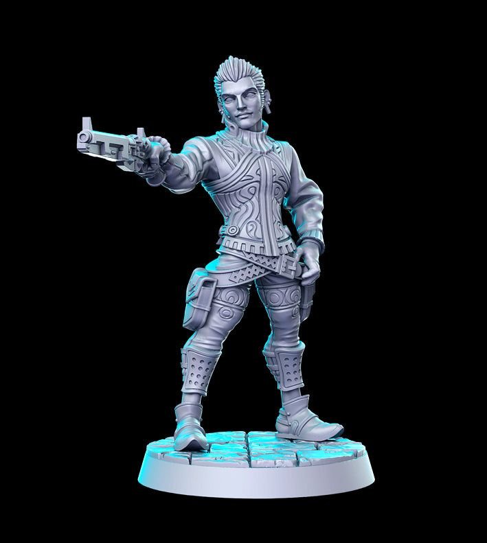 Balthier 3D-printed model