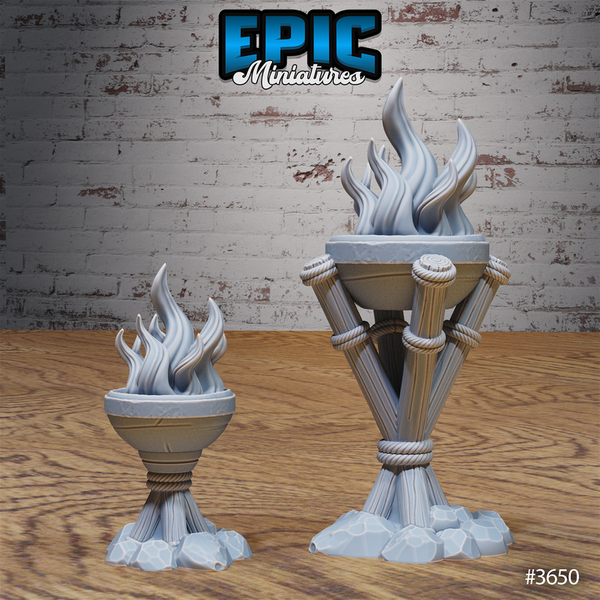 Bandit Camp Scatter 3D-printed model