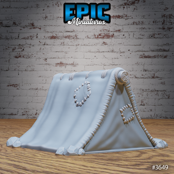 Bandit Camp Tents 3D-printed model