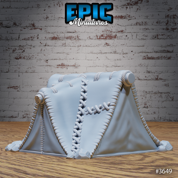 Bandit Camp Tents 3D-printed model