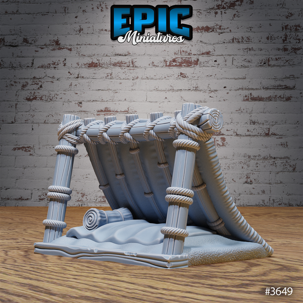 Bandit Camp Tents 3D-printed model