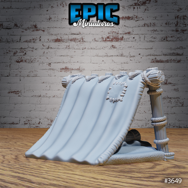 Bandit Camp Tents 3D-printed model