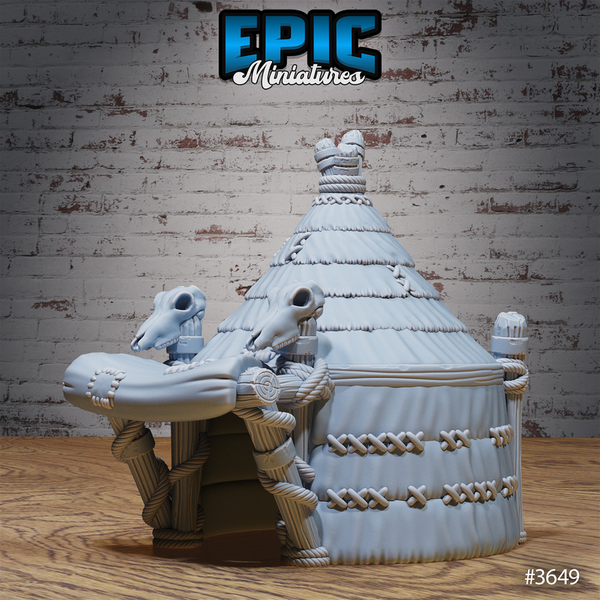 Bandit Camp Tents 3D-printed model