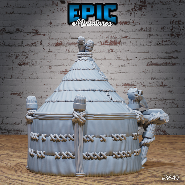 Bandit Camp Tents 3D-printed model