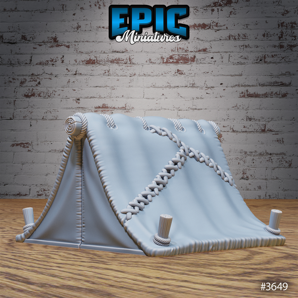 Bandit Camp Tents 3D-printed model