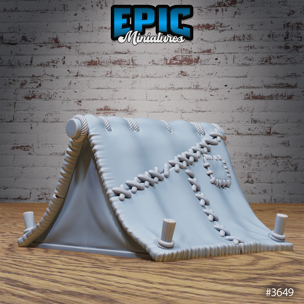 Bandit Camp Tents 3D-printed model