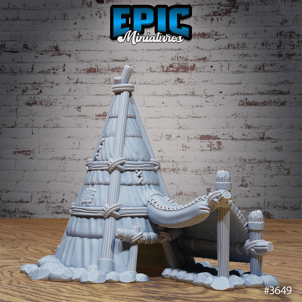 Bandit Camp Tents 3D-printed model