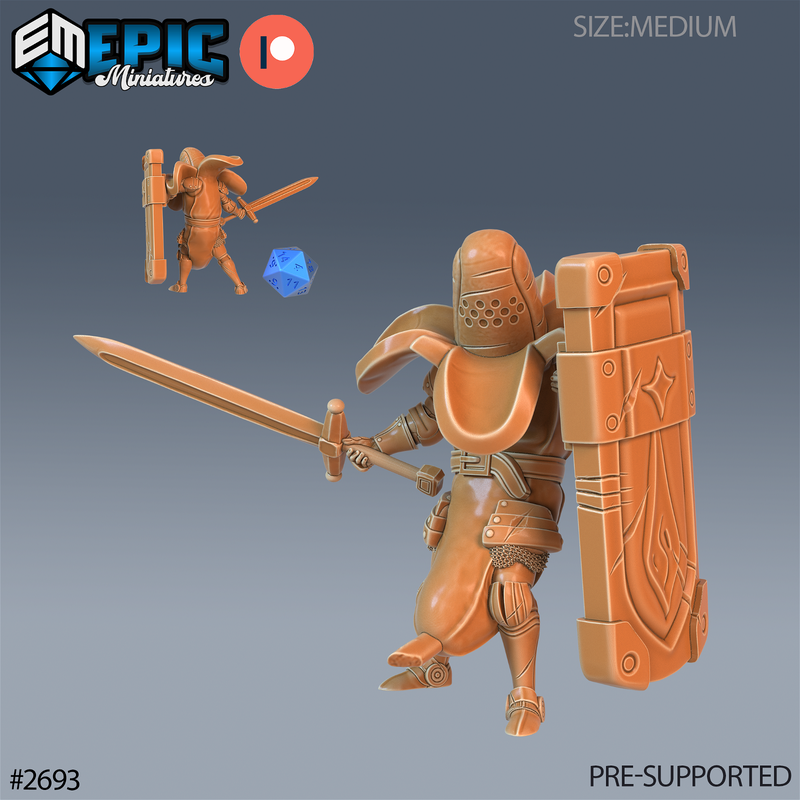 Banna Knight 3D-printed model