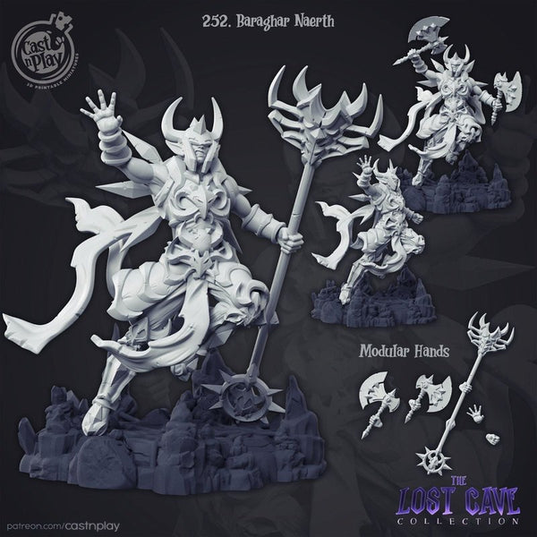 Baragahar Naerth 3D-printed model