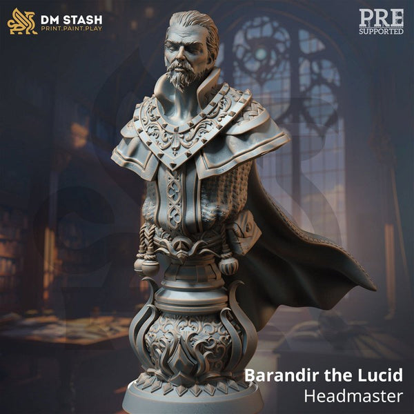Barandir the Lucid - Headmaster BUST 3D-printed model